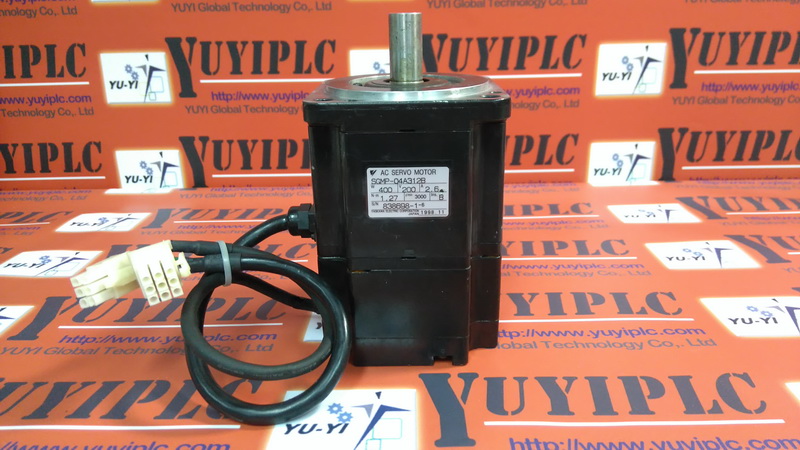 Yaskawa AC SERVO MOTOR SGMP 04A312B 裕益科技自動化設備可程式編碼器PLC分散式控制系統DCS